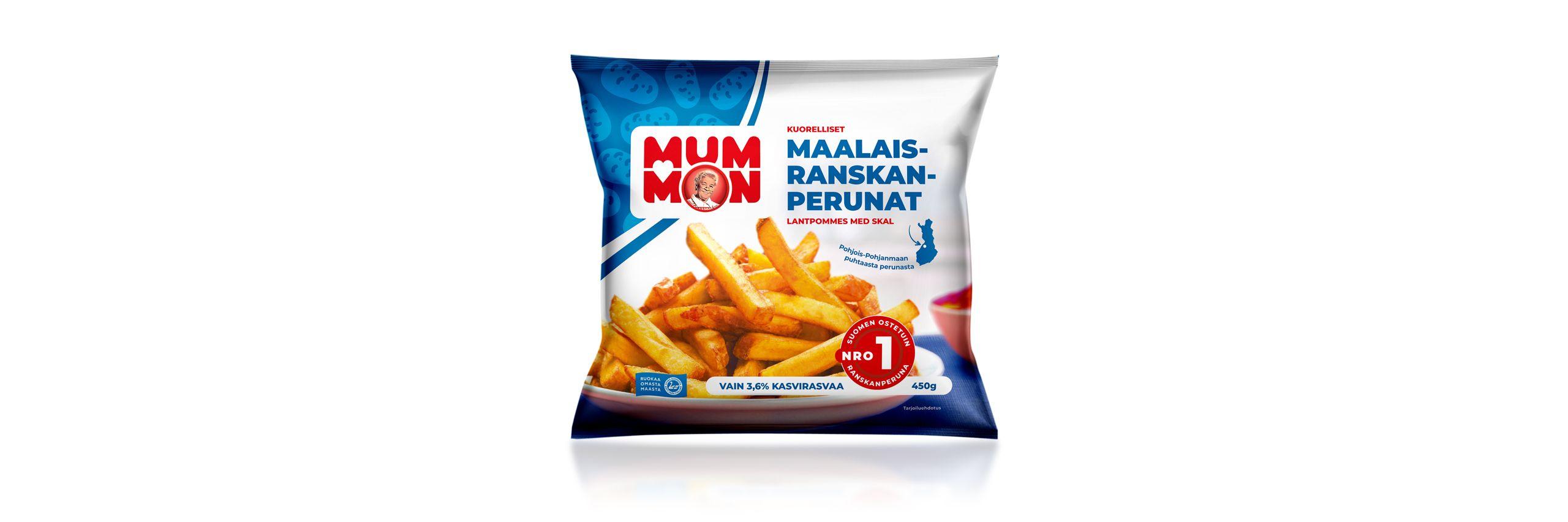 Mummon maalaisranskanperunat 450g