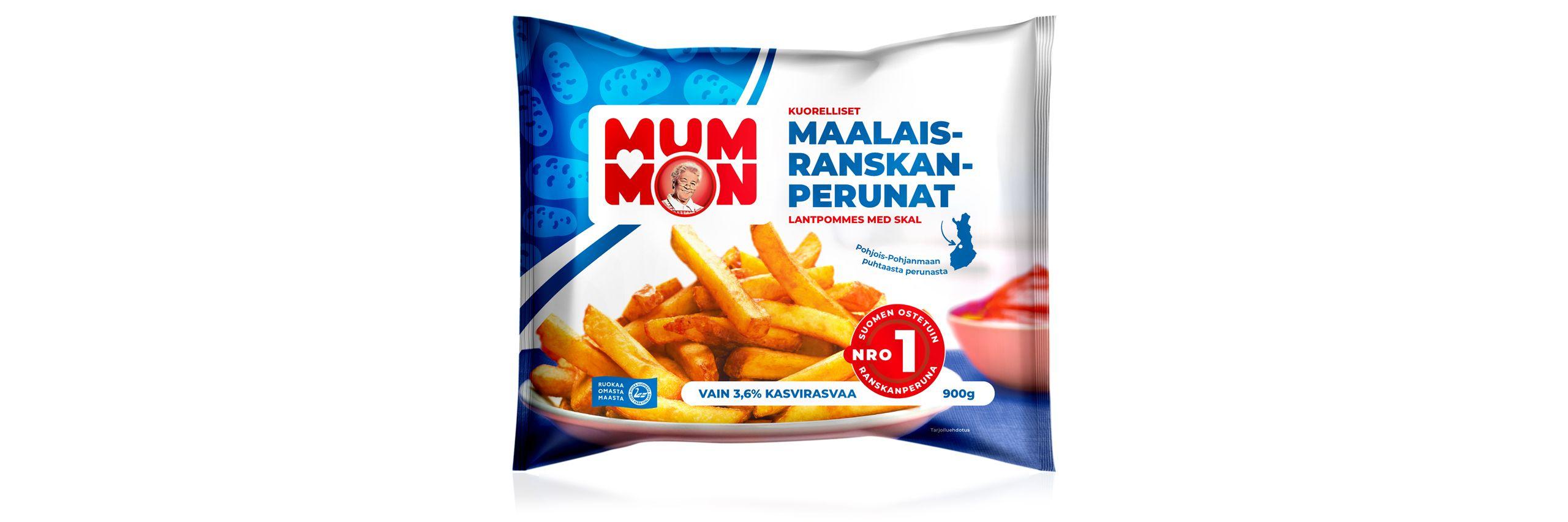 Mummon maalaisranskanperunat 900g