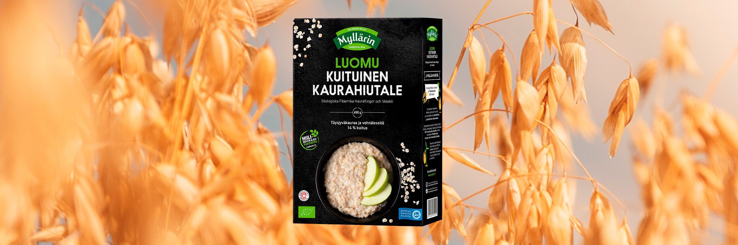 Helsinki Mills organic oat flakes